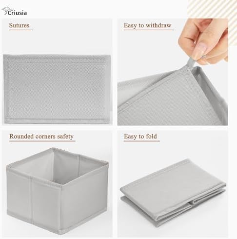 Criusia 15 Pack Drawer Organizer - Image 4