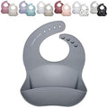 Goobie Baby Silicone Baby Bib by Goobie+Baby