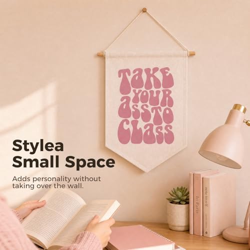 Take Your Ass to Class Banner Wall Hanging, Funny Dorm Decor - Image 5
