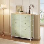 Sweetcrispy 8 Drawer Fabric Dresser, Tall Storage Tower - Image 2