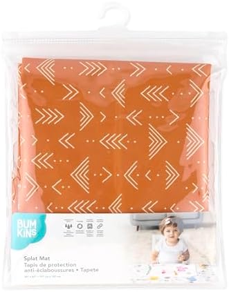 Bumkins Baby Splat Mat for Under High Chair, Babies Toddlers Eating Mess Mat - Image 6