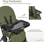 Dream On Me Snack and Stow Highchair | Adjustable Feeding Chair - Image 6