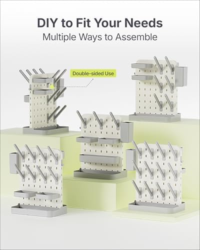 DIY Baby Bottle Drying Rack, Holds 12 Bottles, Space-Saving - Image 2