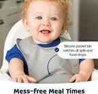 Tiny Twinkle Silicone Pocket Bibs - Image 3
