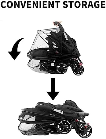 DUOMI Mosquito Net for Stroller, Universal Baby Bug Cover - Image 3