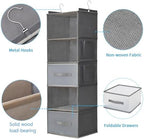 5-Tier Hanging Organizer for Closet, Fabric Closet Organizer - Image 4