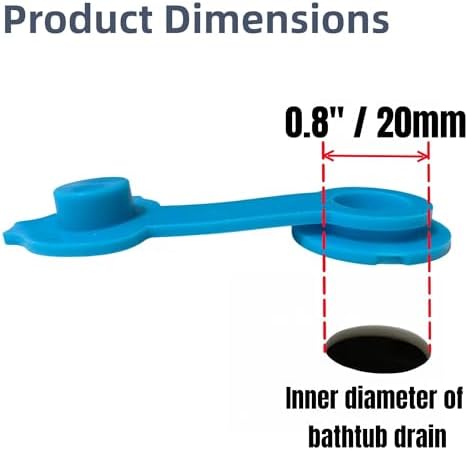 Silicone Baby Bathtub Drain Stopper, Replacement Plug, 4 Sizes - Image 3