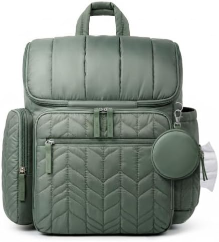 TOPEAST Diaper Bag Backpack, Large Travel Baby Bag by TOPEAST
