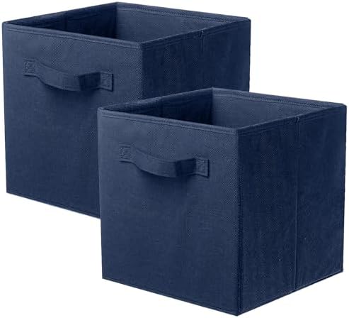 ShellKingdom Storage Bins, Foldable Fabric Storage Cubes And Cloth Storage by ShellKingdom