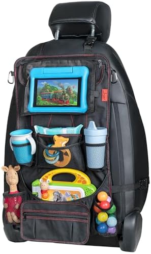 Lusso Gear Heavy Duty Back Seat Car Organizer Extra Large by LussoGear
