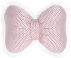 Fenteer Cute Bow Cushion, Soft Bowknot Decorative Throw Pillow, Comfortable by Fenteer