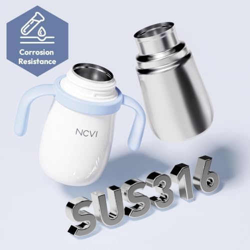 NCVI Toddler Water Bottle Stainless Steel, Sippy Cup - Image 5