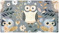 Shower Mat Non Slip 26.8 x 15.1 Inches, Cute Owls Bathtub Mat Shower Stall Mats by Anna+Cowper