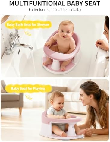 Baby Bath Seat for Babies 6 Months & Up, Bath Seats for Babies Sitting Up - Image 3