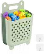 Stand Up Bath Toy Storage, Foldable Bathtub Toy Storage Caddy, Quick Drain by Unknown