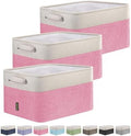 BALEINE 3 Pack Fabric Closet Storage Bins by BALEINE