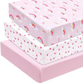 david's kids 3 Pack Fitted Crib Sheets, Ultra Soft Breathable Comfortable Baby by davidskids
