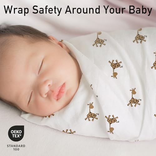GLLQUEN BABY Receiving Blankets Muslin Swaddle Blanket - Image 2