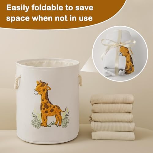 Kids Laundry Basket Baby Hamper - Image 7