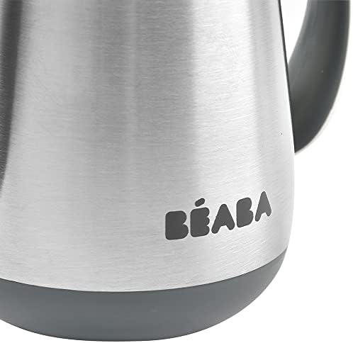 BEABA Stainless Steel Straw Sippy Cup, Insulated Toddler Cups Spill Proof - Image 4