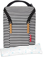 Skip Hop Insulated Breastmilk Cooler and Double Baby Bottle Bag - Image 3