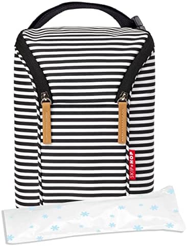 Skip Hop Insulated Breastmilk Cooler and Double Baby Bottle Bag - Image 3