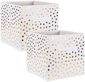 DII Woven Polyester Storage Bin, Polka Dot, Large Set of 2 by DII