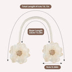 AULEEP Flower Curtain Holdbacks Tiebacks - Image 2