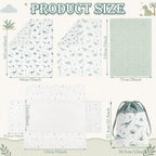 Hahafelt 4 Pieces Crib Bedding Set - Image 2