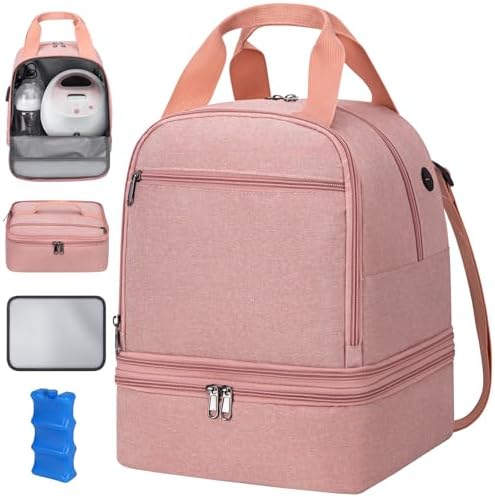 OCKLILY Breast Pump Bag Cooler Backpack — Large Insulated Milk Storage by OCKLILY