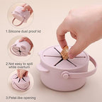 Snack Cups for Toddlers, Baby Snack Containers, Silicone Toddler Snack Cups No - Image 4