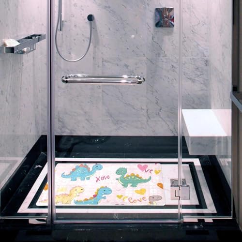 Shower Mat Bathtub Mat, 26.8x15.1 inch, Non-Slip Bath Mat - Image 6