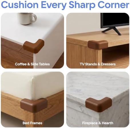 Komfortology 8-Pack Baby Proofing Corner Protectors - Image 5