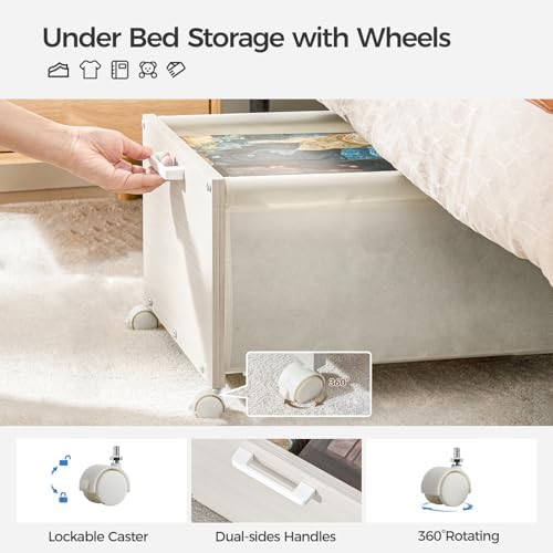 FOUCSSOMEI Under Bed Storage - Image 4