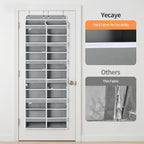 Yecaye Over The Door Organizer, 6 Tier Extra Large Behind Door Storage of 12 - Image 6