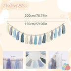 Boho Yarn Tassel Garland - Image 3