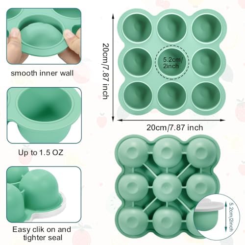 2 Pack Baby Food Freezer Tray - Image 5