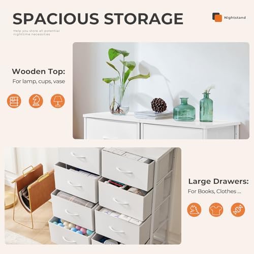 Sweetcrispy Dresser for Bedroom, Chest Organizer Unit - Image 5