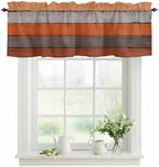 Farmhouse Kitchen Curtains Thanksgiving Fall Valances by VandarllinHomeKitchenDecor