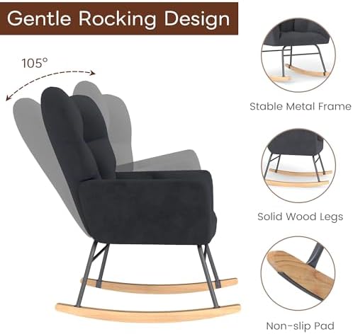 Nursery Rocking Chair, Rocking Chairs - Image 3