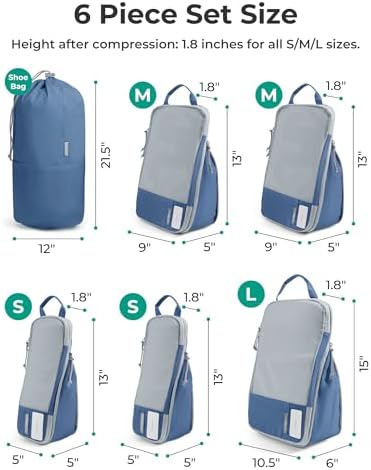BAGSMART Compression Packing Cubes - Image 3