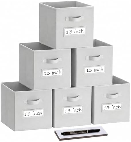 Storage Bins, 13 Inch Cube Storage Bin by Anyoneer