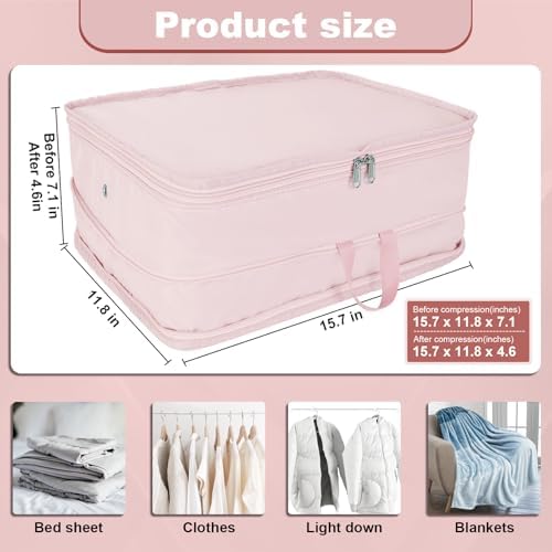 Packing Cubes for Travel Packing Organizers Compression Travel Cubes - Image 2