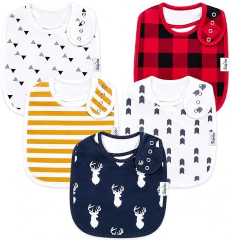 KiddyStar Premium Organic Cotton Bibs by KiddyStar%C2%AE