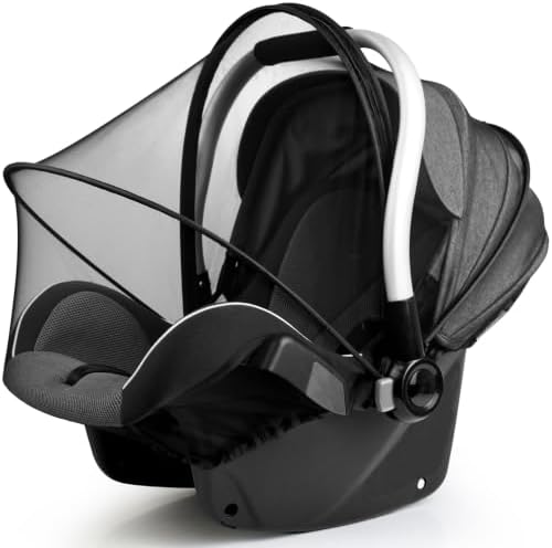 Sysmie Mosquito Net for Baby Car Seat and Doona Stroller, Universal Fit by Sysmie