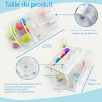Saddle Bath Toy Organizer, 2 Compartments Mesh Bathtub Toy Storage - Image 2