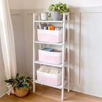 NaturalCozy Storage Baskets 16.8”x13”x7.6” Cotton Rope Woven Baskets - Image 5
