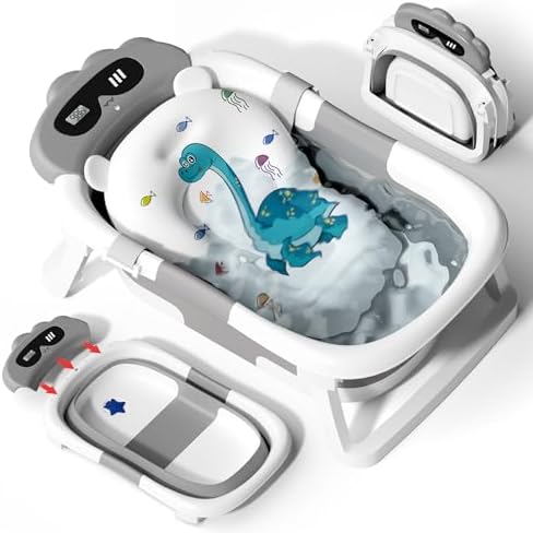 AVIDOR Baby Bathtub, Collapsible Baby Bathtub by AVIDOR