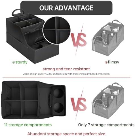 MULISOFT Car Seat Organizer- Backseat Car Organizer - Image 4