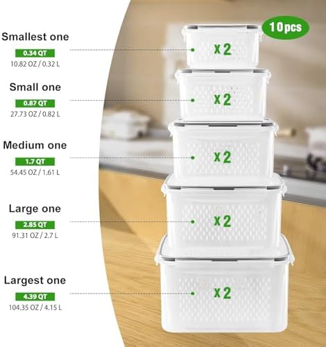 Freshmage Fruit Storage Containers - Image 2